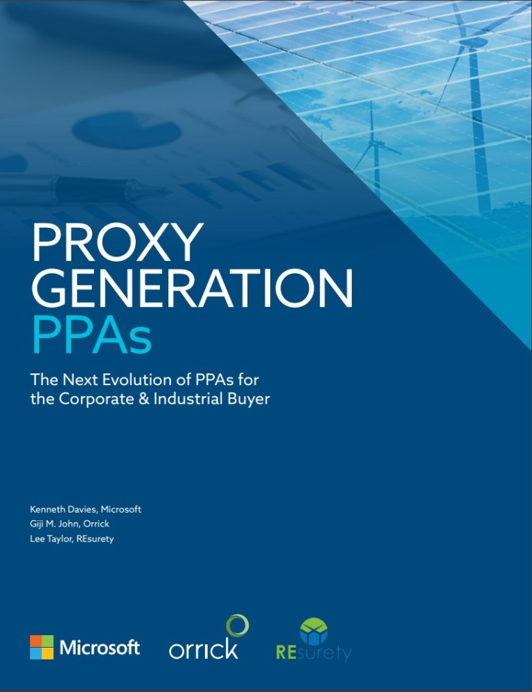 Proxy Generation PPAs white paper