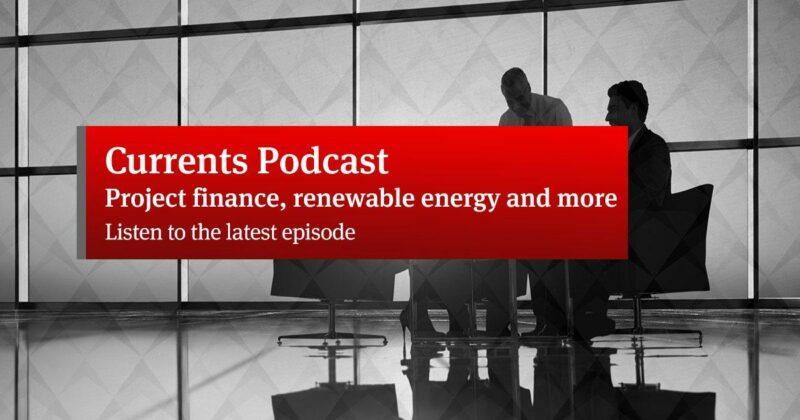 Currents podcast features discussions on project finance and recently interviewed REsurety's CEO Lee Taylor. 