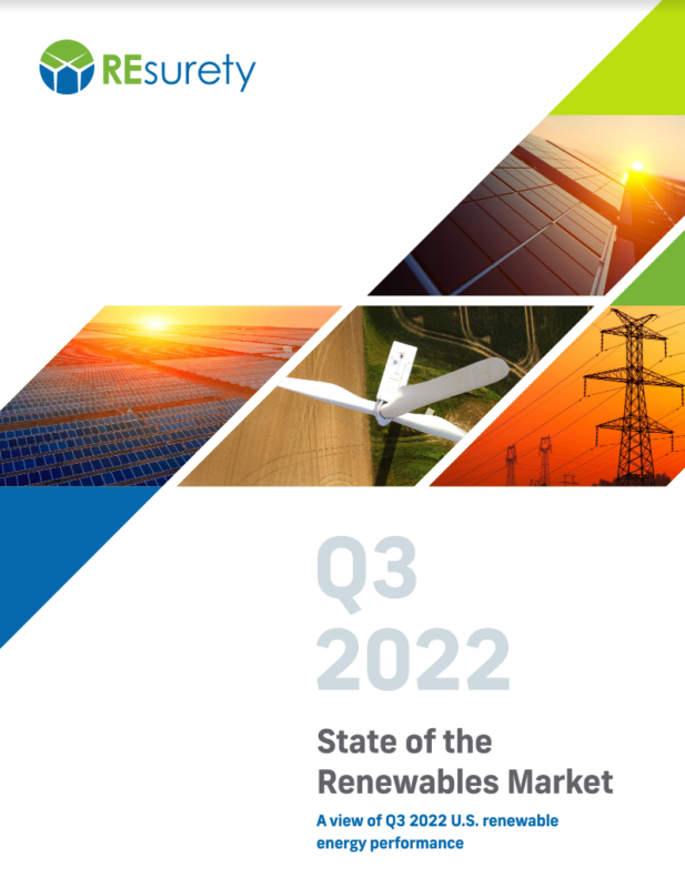 Q3 2022 State of the Renewables Market Report