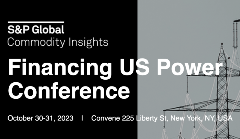 S&P Global Financing US Power Conference